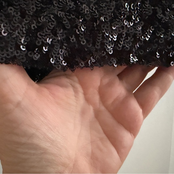 Zara sequin pants leggings flare - Picture 5 of 8